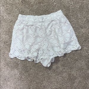 Free people lace shorts